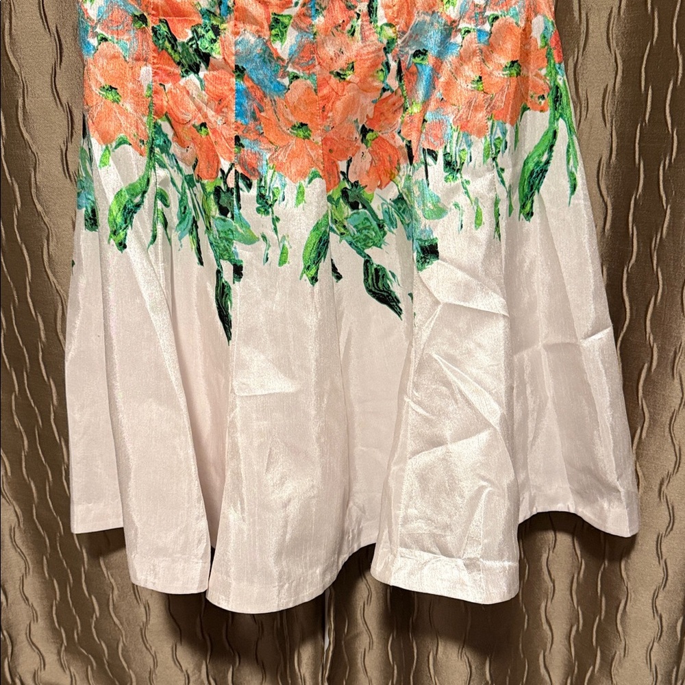 Danny & Nicole Multicolor Floral Dress - Picture 2 of 7